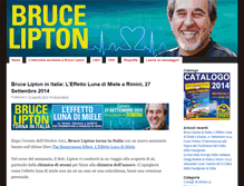 Tablet Screenshot of bruce-lipton.it